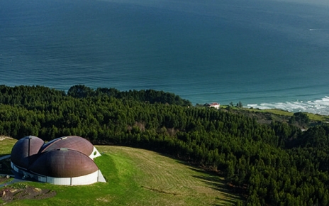 Jurassic Museum at Lastres (visit the dinosaurs!) and La Griega beach below